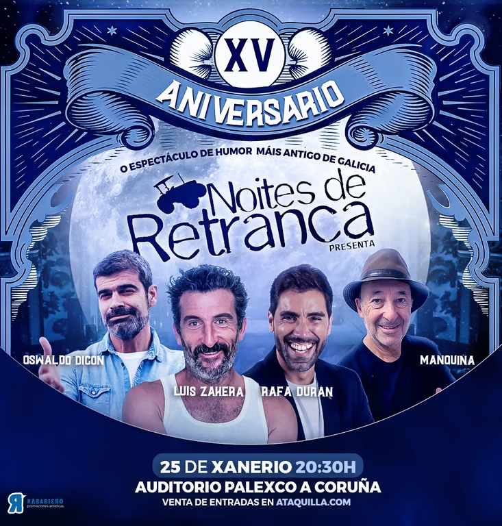 XV aniversario Noites de retranca